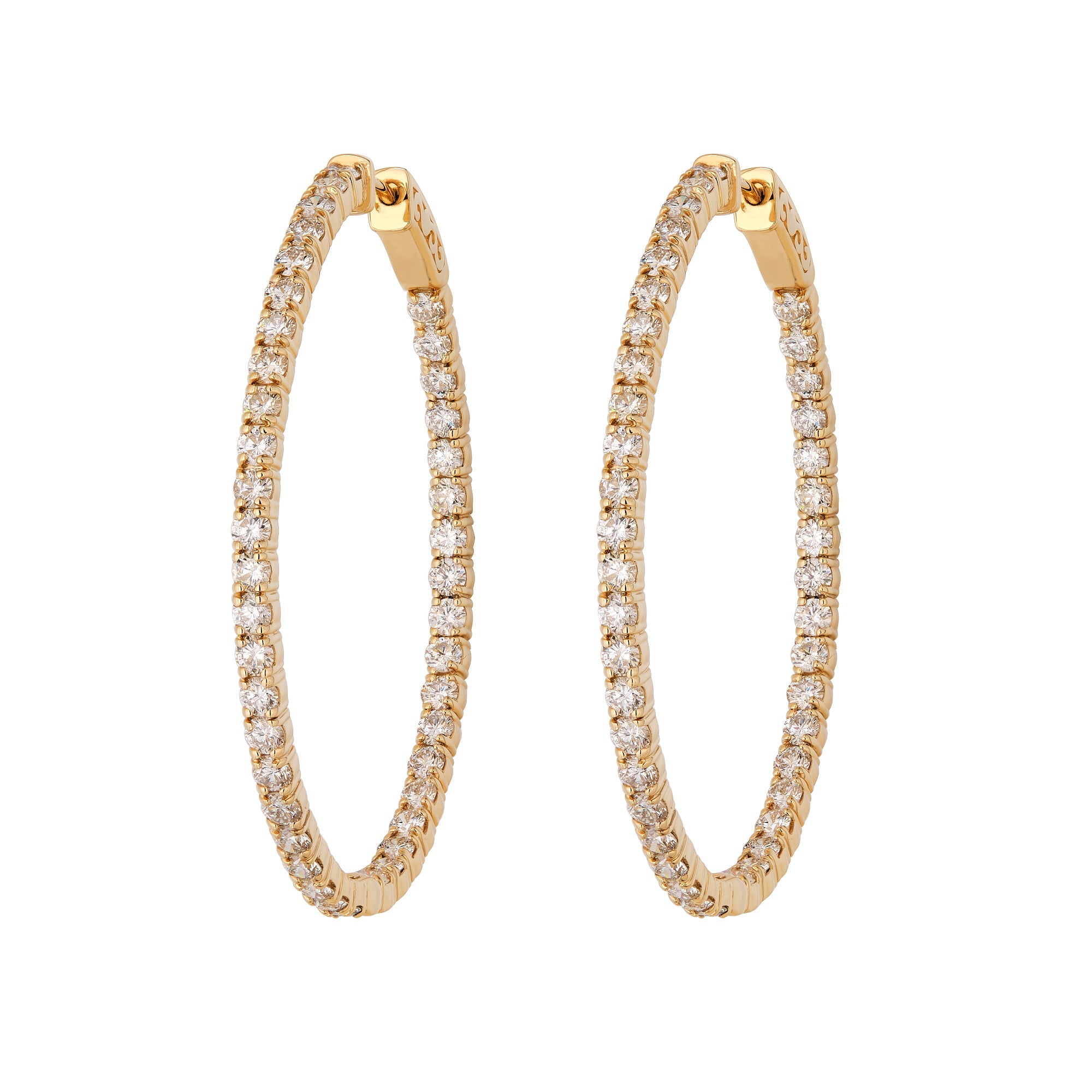 Elongated Basket Hoops