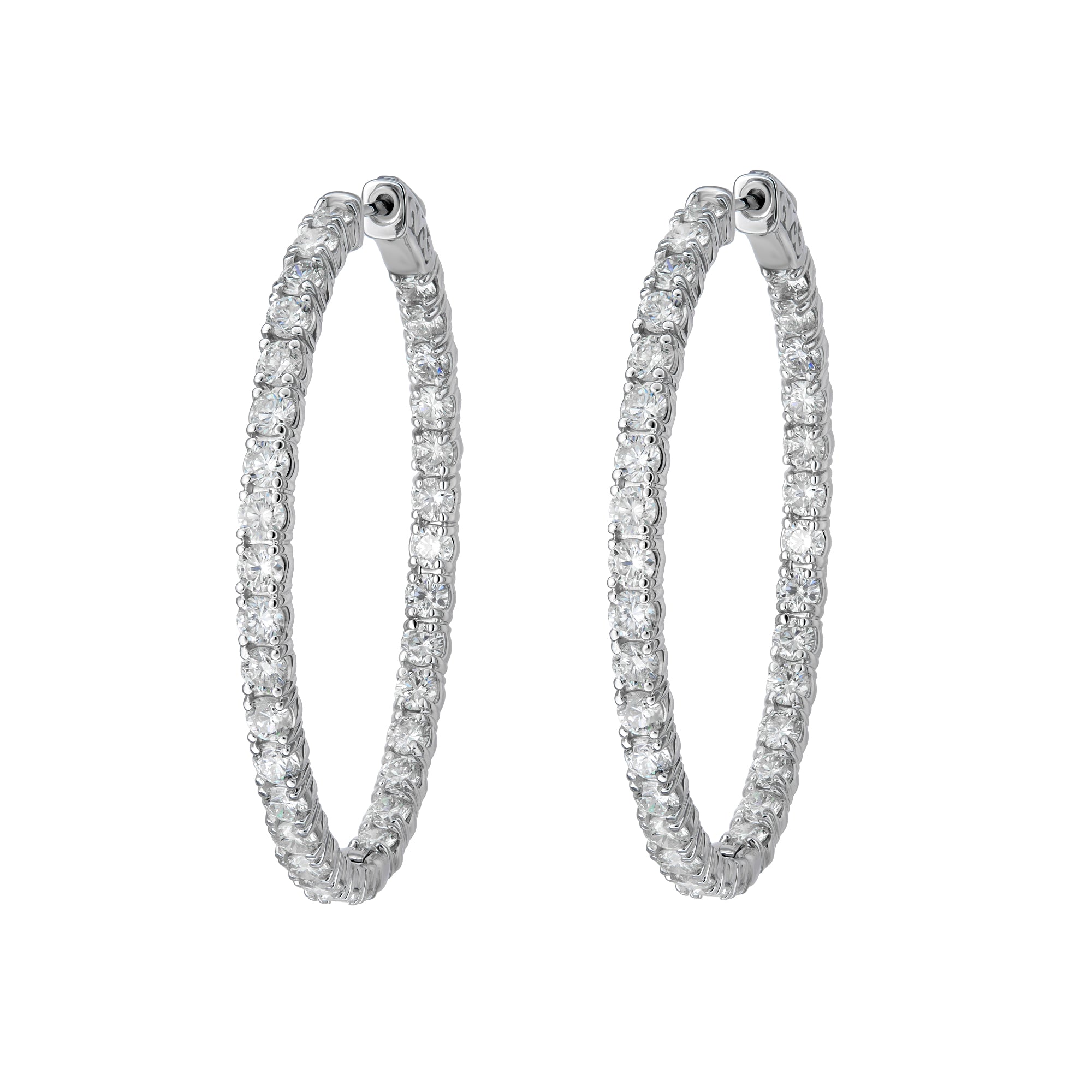 Elongated Basket Hoops