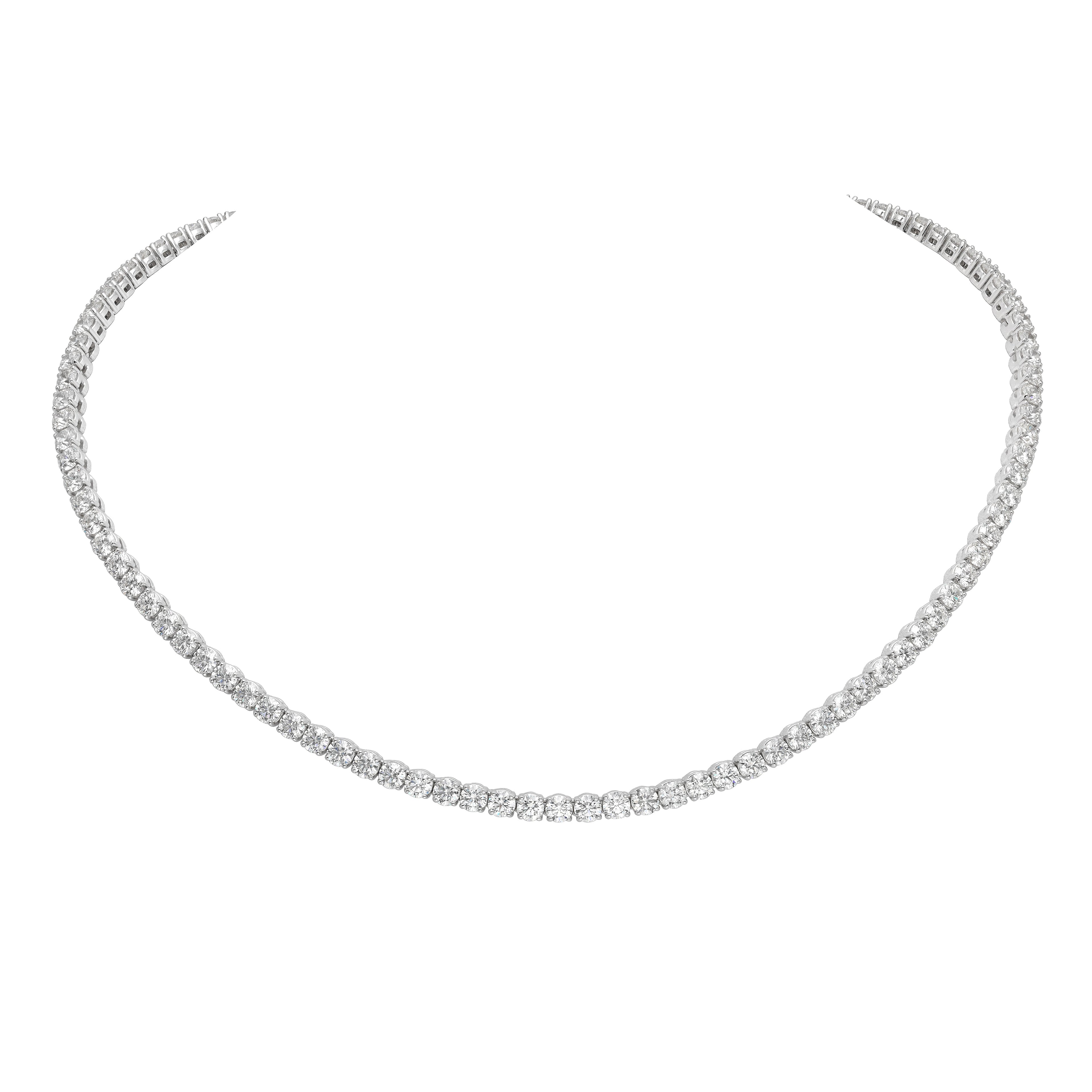 Tennis Line Necklace