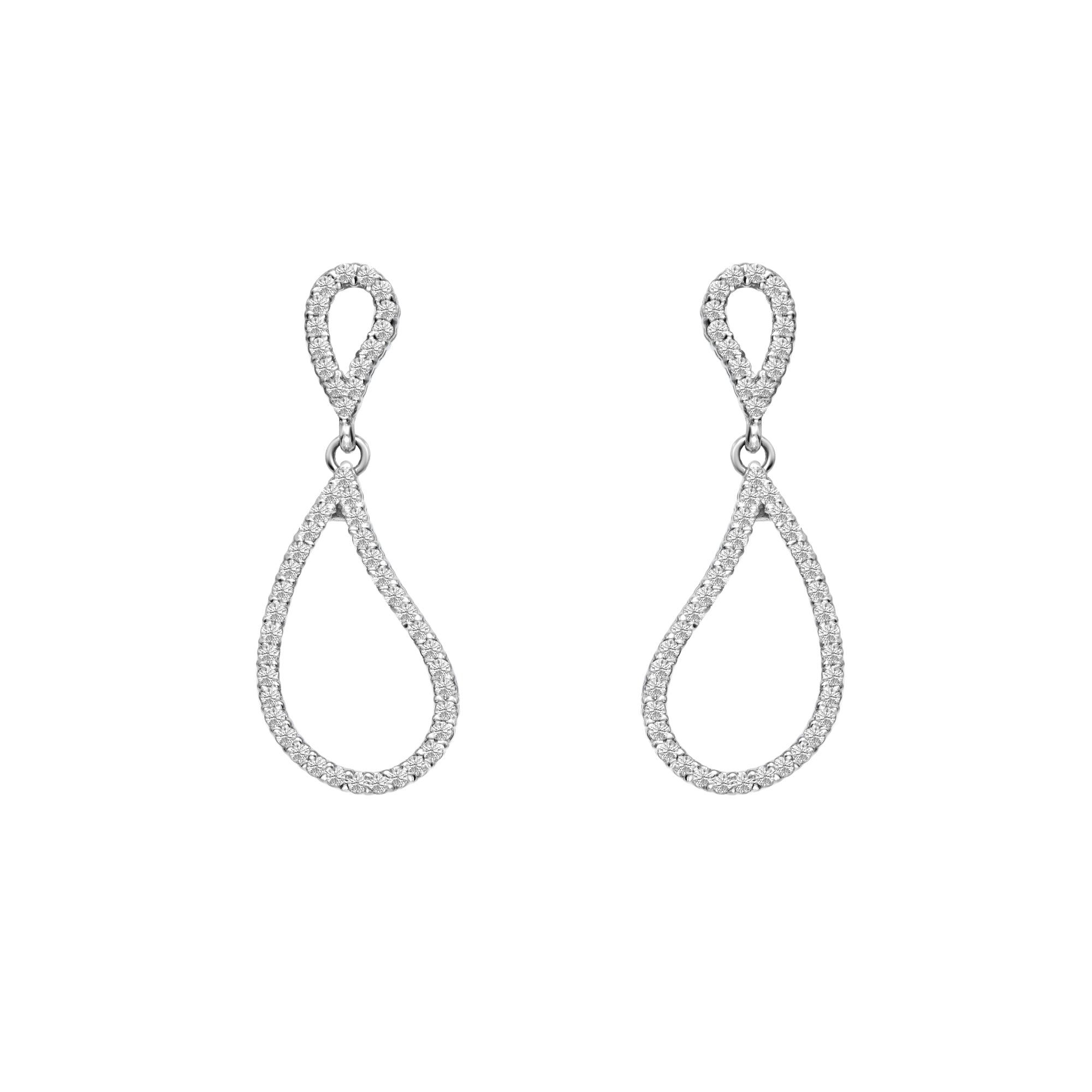 Double Teardrop Earrings